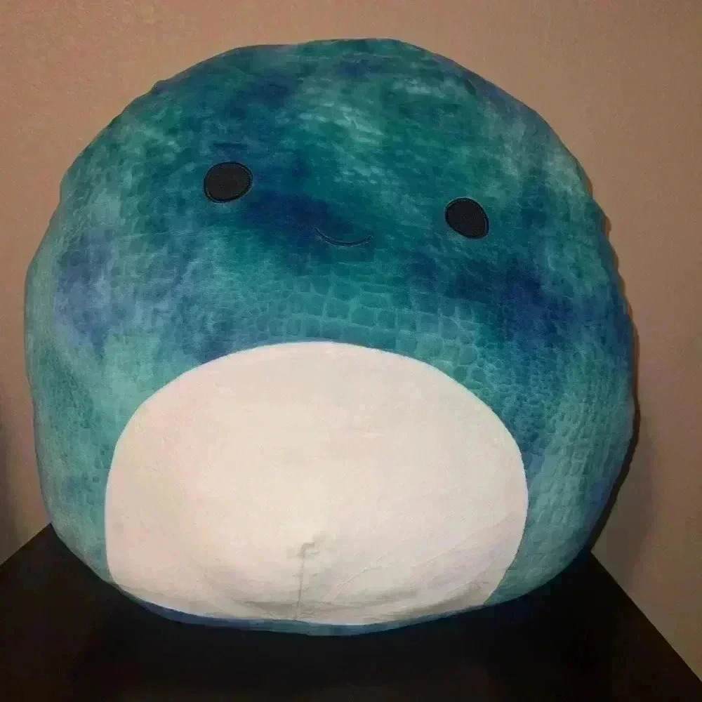 Squishmallow Stahl the blue dinosaur 24”